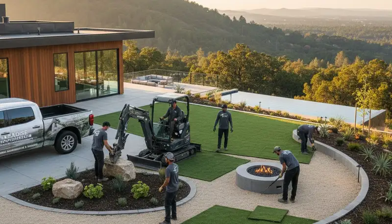 Landscaping services in Chico, CA for residential and commercial properties